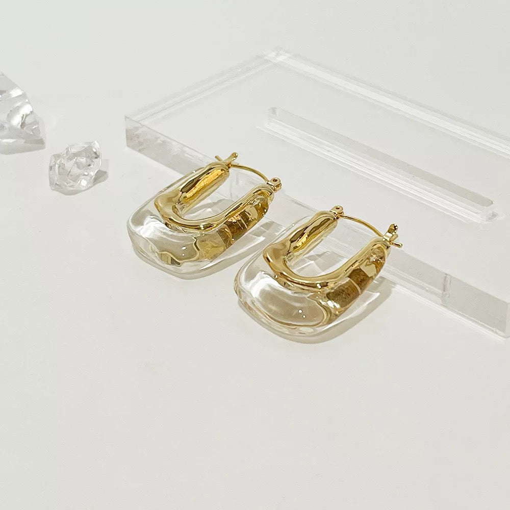 Angela Hoop Earrings