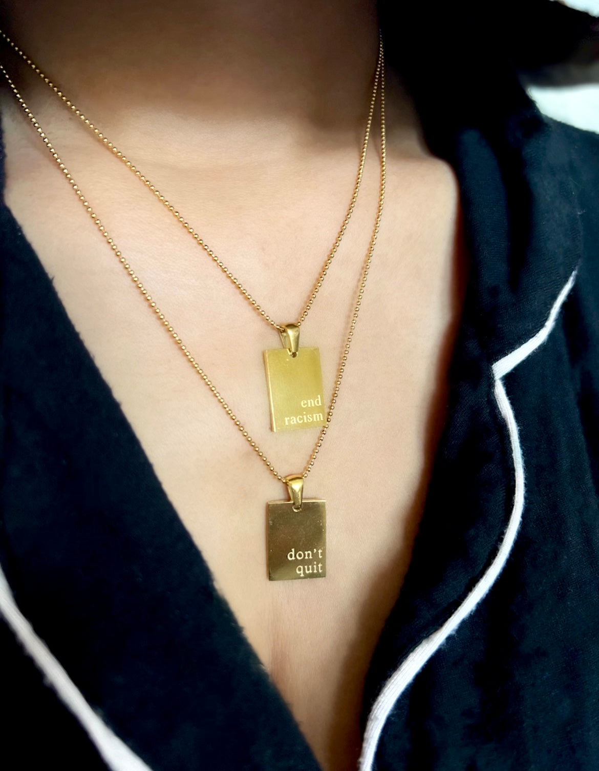 Intent Tag Necklace